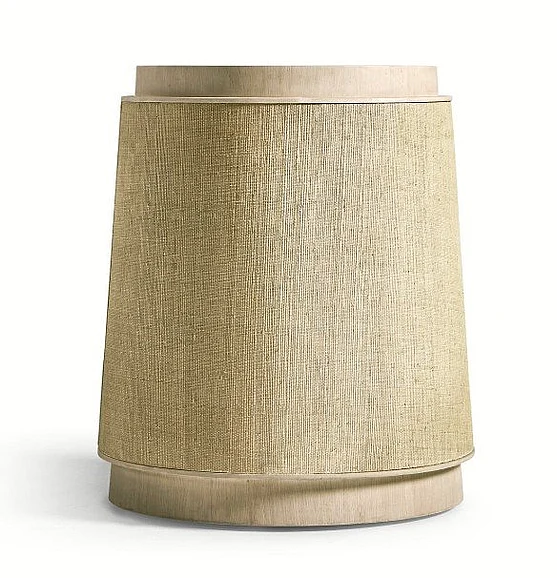 Jonathan Charles Water Abyss Single Pedestal Dining in Water Raffia 001-2-A00-GRC-BS