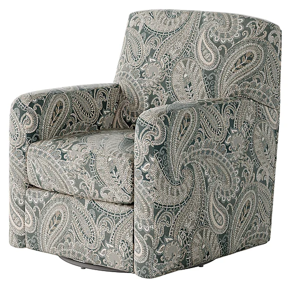 Southern Motion Flash Dance Swivel Glider in Cobblestone 101 320-04