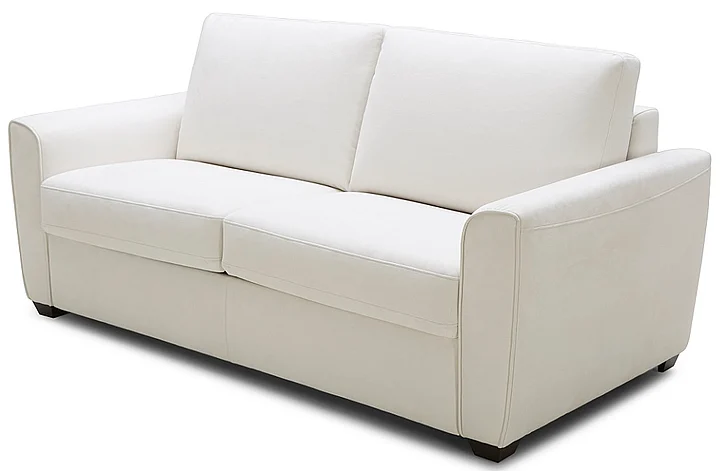 J&M Furniture Alpine Premium Sofa Bed in White CLOSEOUT