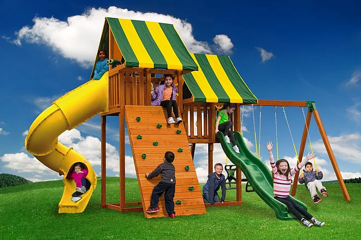 Eastern Jungle Gym Multi-Deck Sky Set