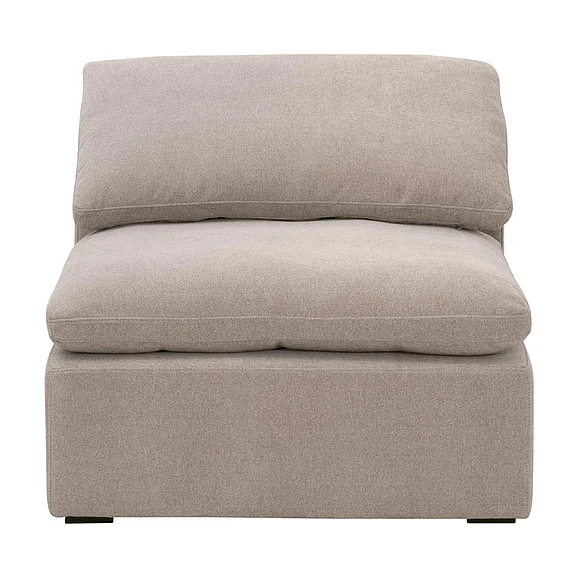 Essentials For Living Sky Modular Armless Chair - Latte Micro Boucle 6610-1S.LATMB