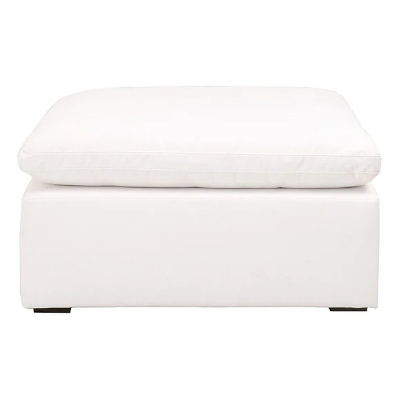Essentials For Living Sky Modular Ottoman in Peyton Pearl 6610-0.LPPRL
