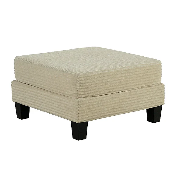 Furniture of America Moretaine Storage Ottomen in Beige SL6932BG-OT