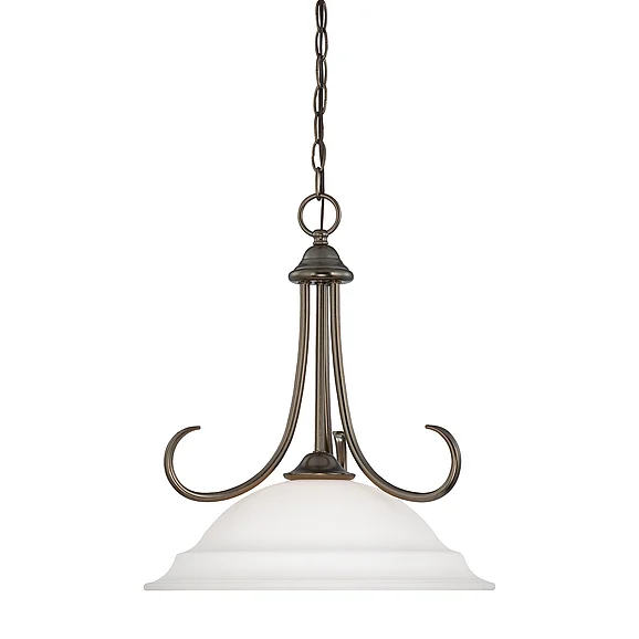 Thomas Lighting Bella 16'' Wide 1-Light Pendant - Oiled Bronze SL891615