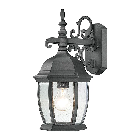 Thomas Lighting Covington 16'' High 1-Light Outdoor Sconce - Black SL92287