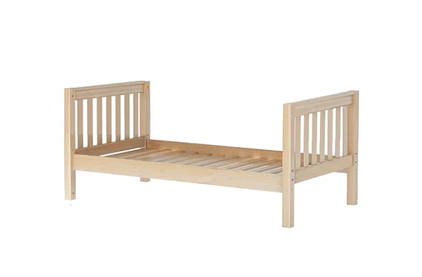 Maxtrix Basic Med/Med Slat Bed in Natural