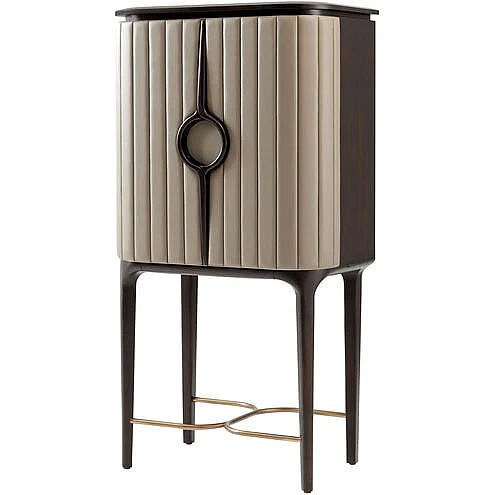 Theodore Alexander Steve Leung Billowy Bar Cabinet SLD61018.0CPC