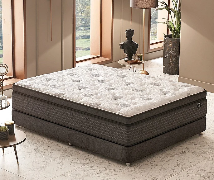 Sleep Point Twin Size Bed Base H:18cm 21401 Smart Track Lungo Black (w 14cm Slide) 1286756