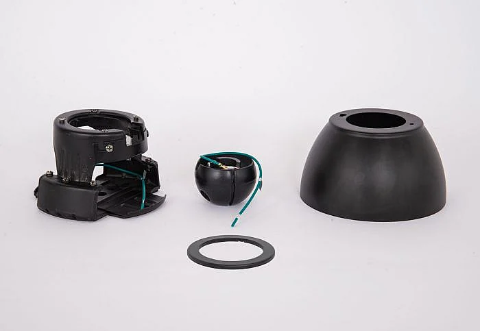 Craftmade Slope Mount Ceiling Adaptor 39 degree in Flat Black SMA39-FB