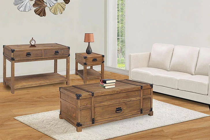 Cottage Creek Summit Chairside Table in Chestnut 67457-0876