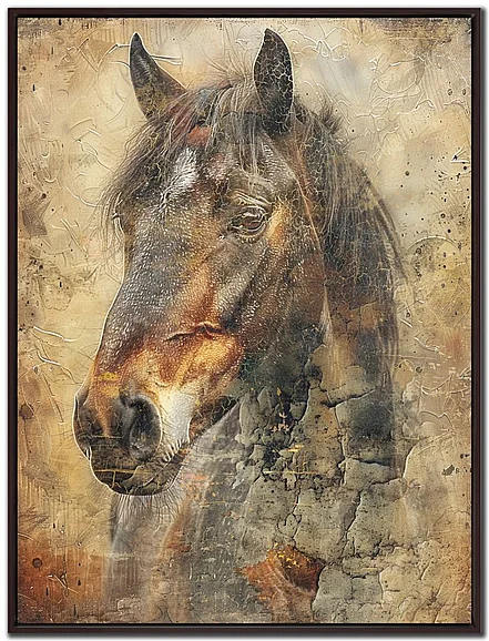Streamline Art Horse Illustration 09 E893947