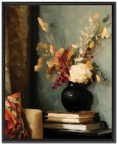 Streamline Art Petals and Pages I E893572