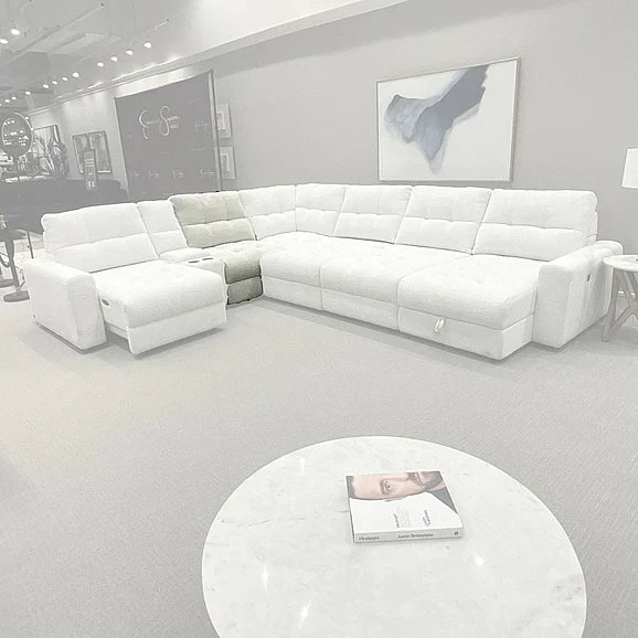 Steve Silver Snyder Armless Chair in White SNY80552WAC