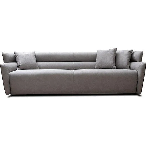 Whiteline Modern Boss Sofa in Grey SO1979L-GRY CLOSEOUT