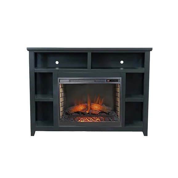 Legends Studio Fireplace Mantel in Sealskin SO5180.SLS
