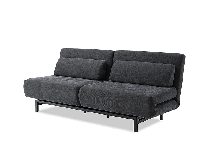 Mobital Iso Swivel Sofa-Bed Dusk Chenille Fabric SOF-ISO1-DUSK-PCBLA