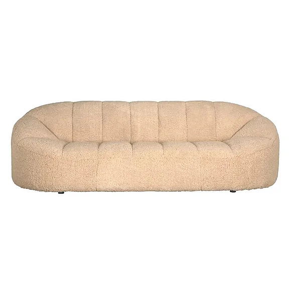 Noir Furniture Amadeus Sofa in Camel Fabric SOF334CMF