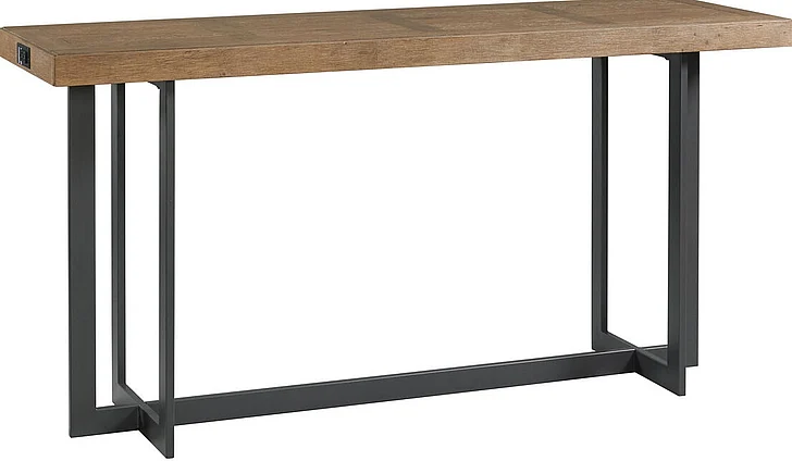 Intercon Furniture Eden 72" Sofa Bar Table in Dune
