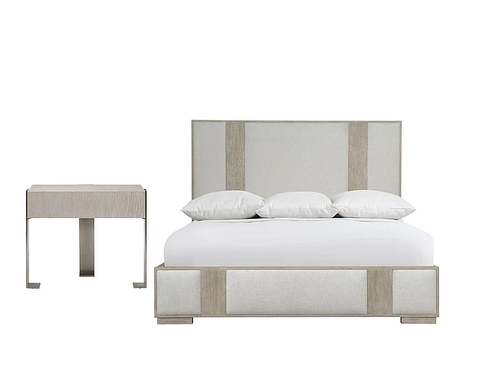 Bernhardt Clarendon 2pc Solaria King Panel Bedroom Set