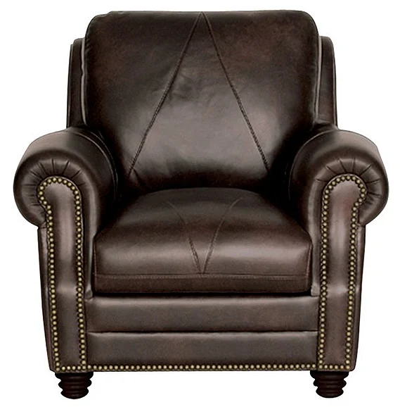 Luke Home Solomon Chair in 2520 Choca Solomon-C (Quickship)
