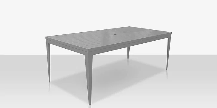 DecoScape South Beach 72in Rectangular Dining Table SF-3201-314