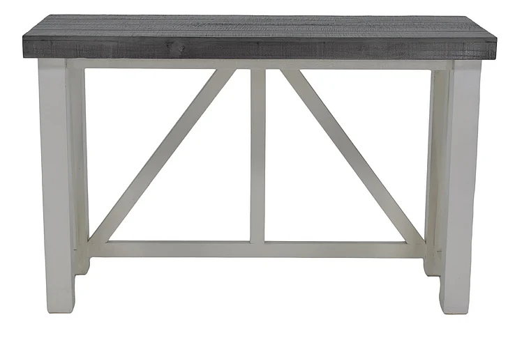 Split Nickel Spencer Sofa Table Linen Terra Top MIC-SPEN-ST | S3LT4
