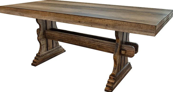 IFD Marquez Rectangular Counter Height Dining Table in Two Tone IFD4351CTB