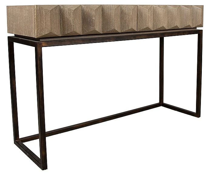 Capris Furniture 332 Sofa Table in Modern Grey ST332 CUSTOM ITEM