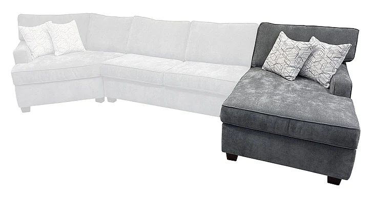 Luke Home Staley RAF Chaise Staley-9200-24R(Custom 4-6 Weeks)