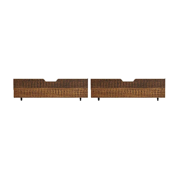 Westwood Design Urban Rustic Under Bed Storage Drawer- 2 pc in Brushed Wheat UR-DR-8968DR-BWE-DWR