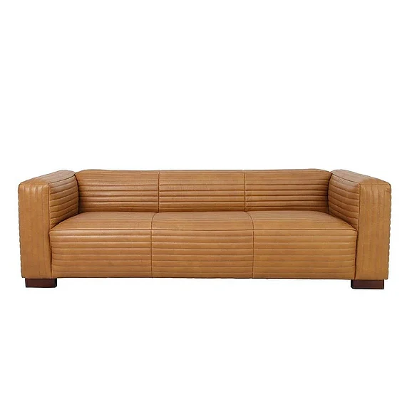 LH Home Chateau Strata Sofa in Latte STR007