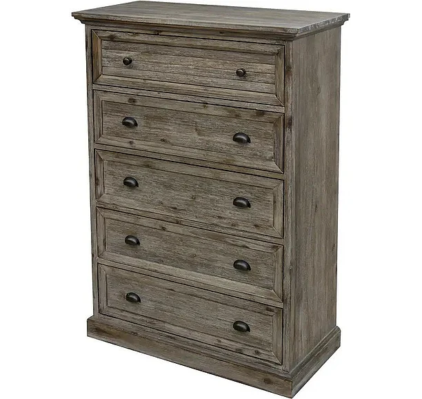 Cottage Creek Sumpter 5 Drawer Chest in Acacia 3041-0441