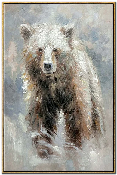 Streamline Art Bear Gaze E785891