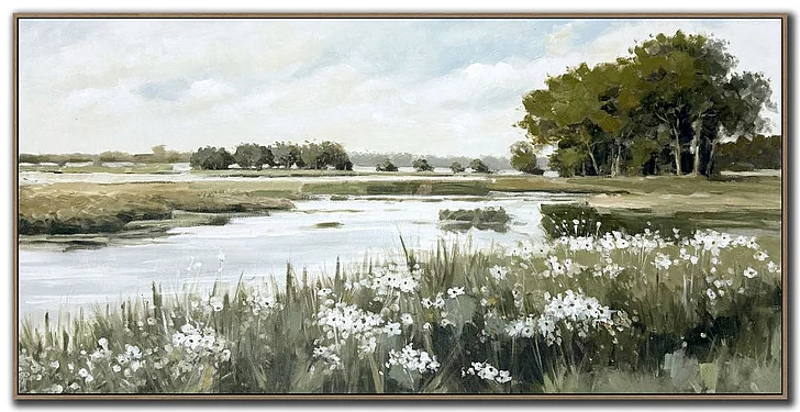 Streamline Art Meadow Reflection E845038