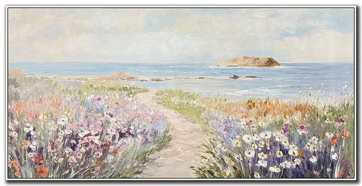 Streamline Art Blooming Coastline E845045