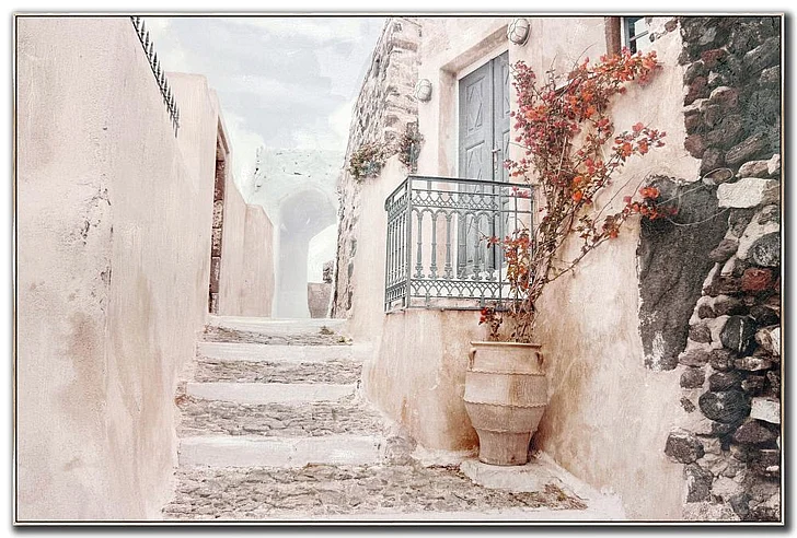 Streamline Art Terracotta Steps E862943