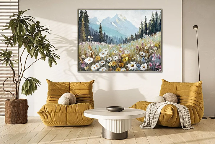Streamline Art Daisy Peaks E863339