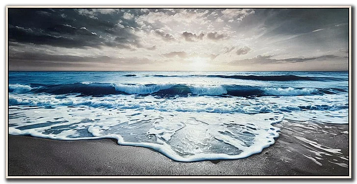 Streamline Art Sunset Tides E892247