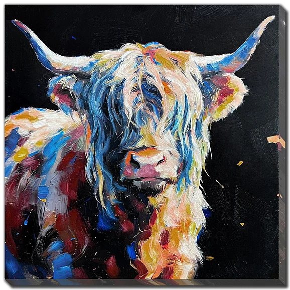 Streamline Art Vibrant Highland E892292