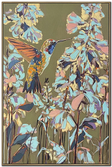 Streamline Art Hummingbird Dance I E892506