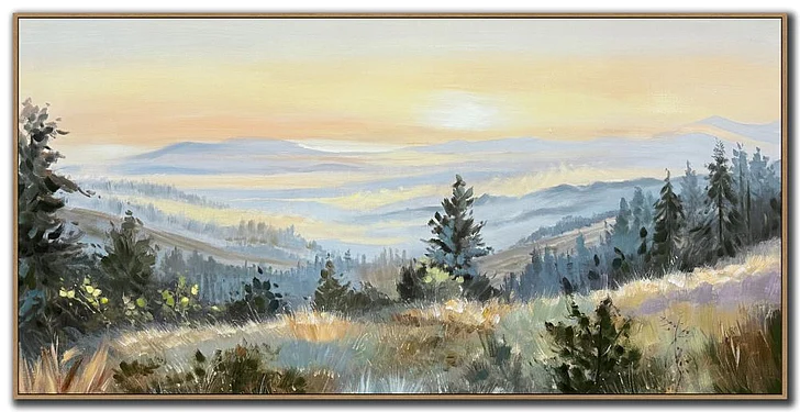 Streamline Art Valley Sunrise E892674