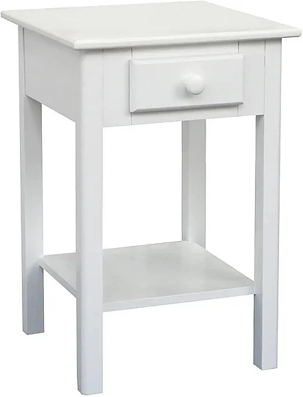 Cottage Creek Sunset 18-inch Nightstand in White 5137-0150
