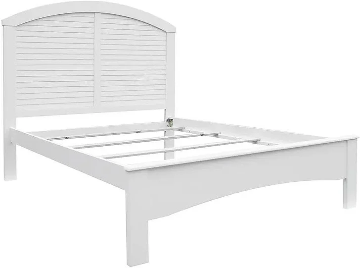 Cottage Creek Sunset Queen Panel Bed in White