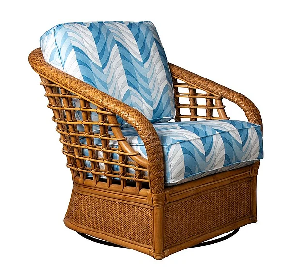 Capris Furniture 320 Swivel Chair in Java Natural SW320 CUSTOM ITEM