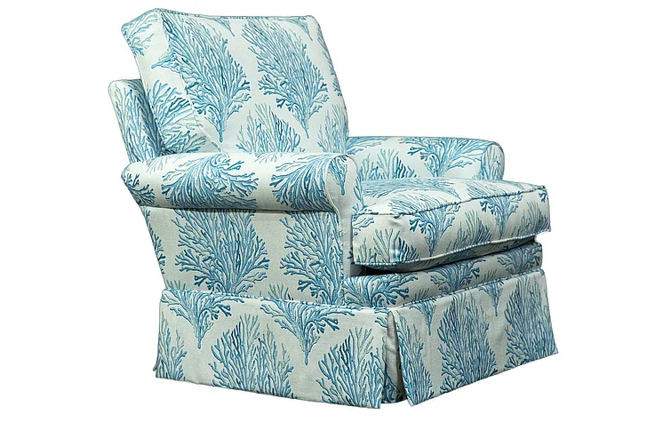 Capris Furniture SW4611 Luxury Swivel Chair CUSTOM ITEM