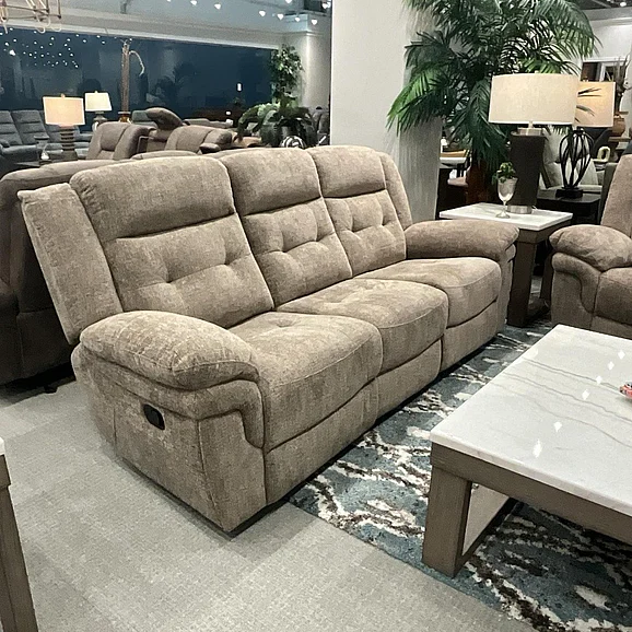 Steve Silver Sydney Manual Reclining Sofa in Brown SYD5156NS