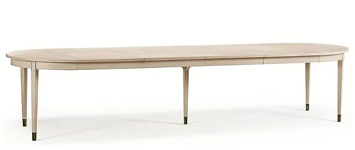 Jonathan Charles Timeless Synodic Swedish Dining Table in London Mist 003-2-H63-LMS