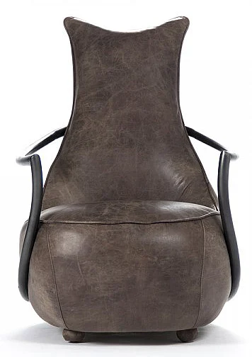 Zentique Zak Leisure Chair in Brown PF7159