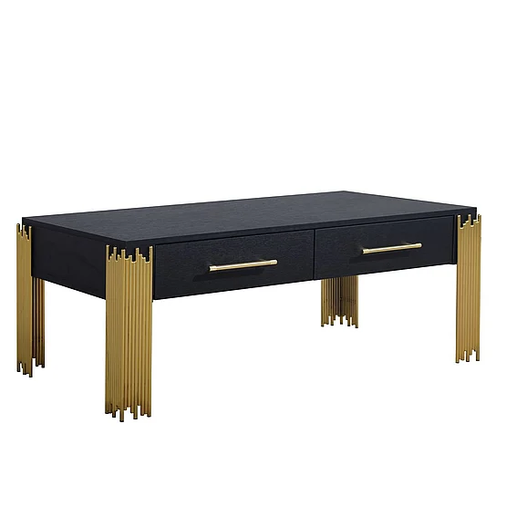 New Classic Empire Coffee Table - Black T2034-10-BLK