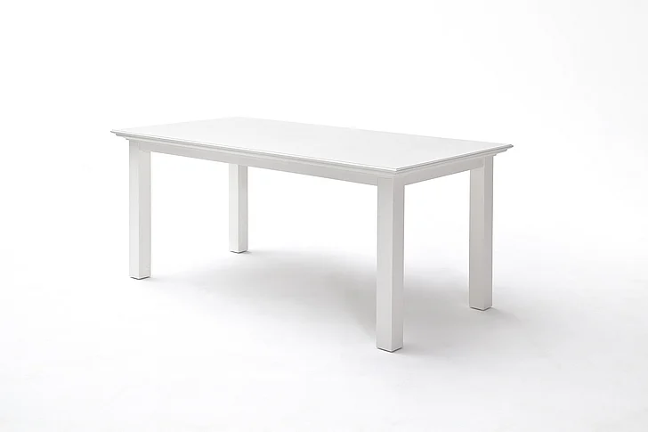 Nova Solo Halifax Dining Table in White T759-160